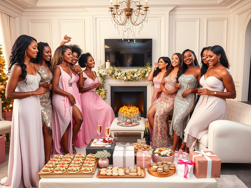 Hosting a Chic Christmas Party – Art Dubois Studios